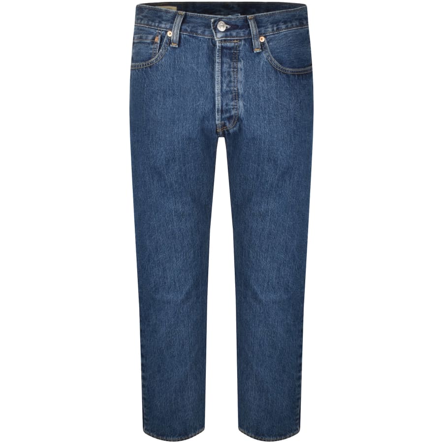 Levis 501 Original Fit Jeans Mid Wash Blue